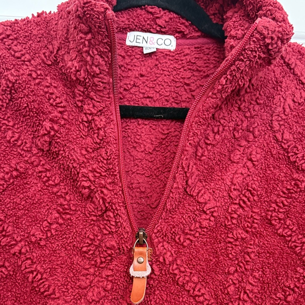 Jen &‎ Co. Sherri Textured Sherpa Pullove View 5